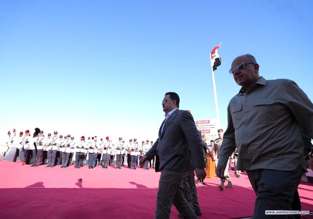 القائد العام يحضر تمريناً تعبوياً عسكرياً في الأنبار